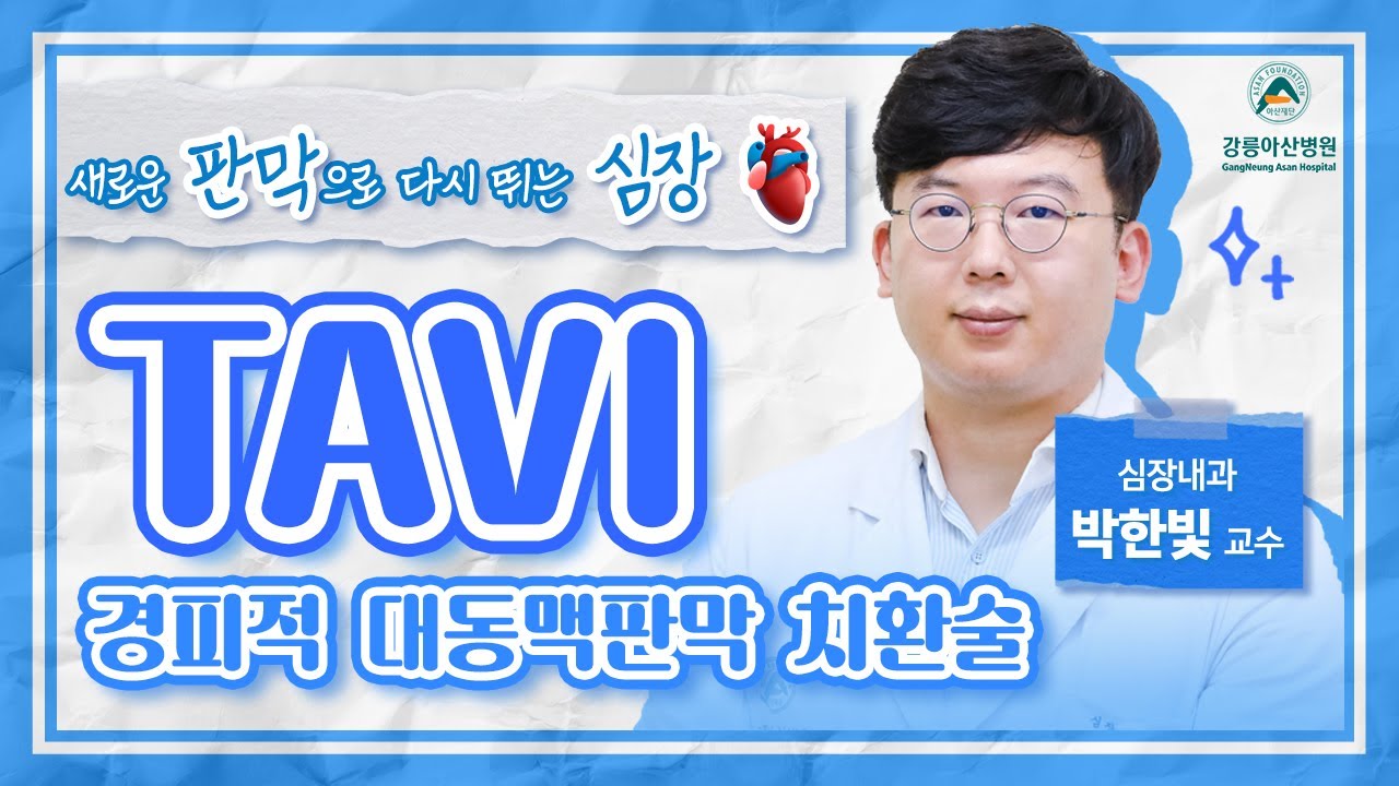 [똑똑닥터] 새로운 판막으로 다시 뛰는 심장♥️, 경피적 대동맥판막 치환술 (TAVI)