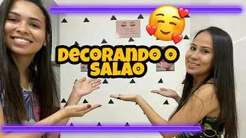 Como decorar um salão com pouco dinheiro?