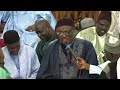 Clôture BUURD ZAWIYA SEYDIL HADJ MALICK RTA : Discours Cheikh Tidiane SY ibn S. Maodo SY dabakh