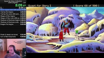 Quest for Glory Collection, Fighter 100% in 4:22:31 by davidtki