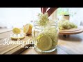 SUB【北欧暮らし】野花を摘んで甘いシロップを作る｜ラズベリー収穫｜夏の味｜Making white flower syrup | Harvesting berries | Summer taste
