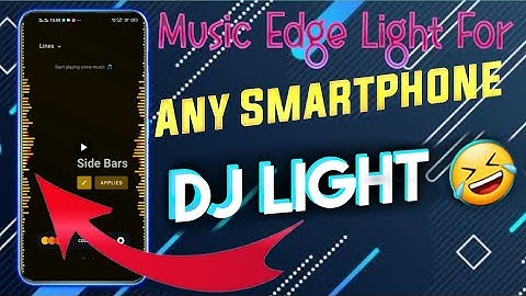 Best Music Edge Lighting || Enable Music Edge Lighting || Best Music Beat Lighting 🥰😘