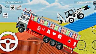 Truck Game Tamil || Dangerous Mountain Road Truck Driving Gameplay Hindi || new games viral 2026 ||