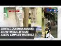 Comelec chairman nanguna sa pagtanggal ng ilang illegal campaign materials | TV Patrol