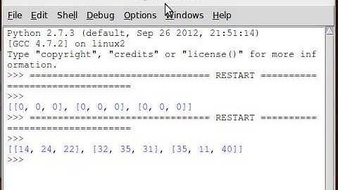 Diagonal secundária da matriz