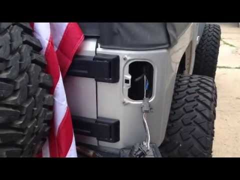 Jeep JK tail light removal