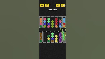 Ball Sort Puzzle Level 3533