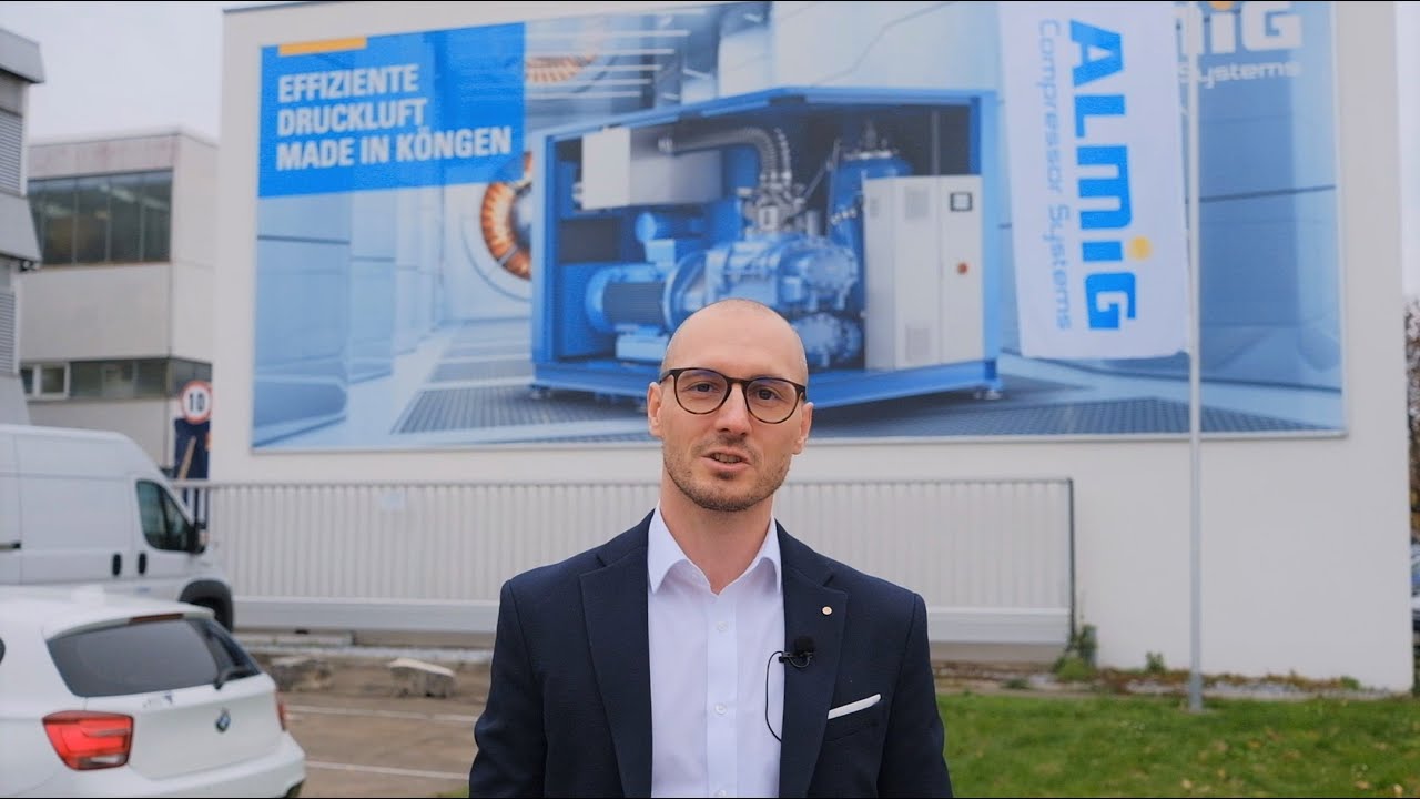 Экскурсия по заводу ALMiG в Германии | Производство винтовых компрессоров