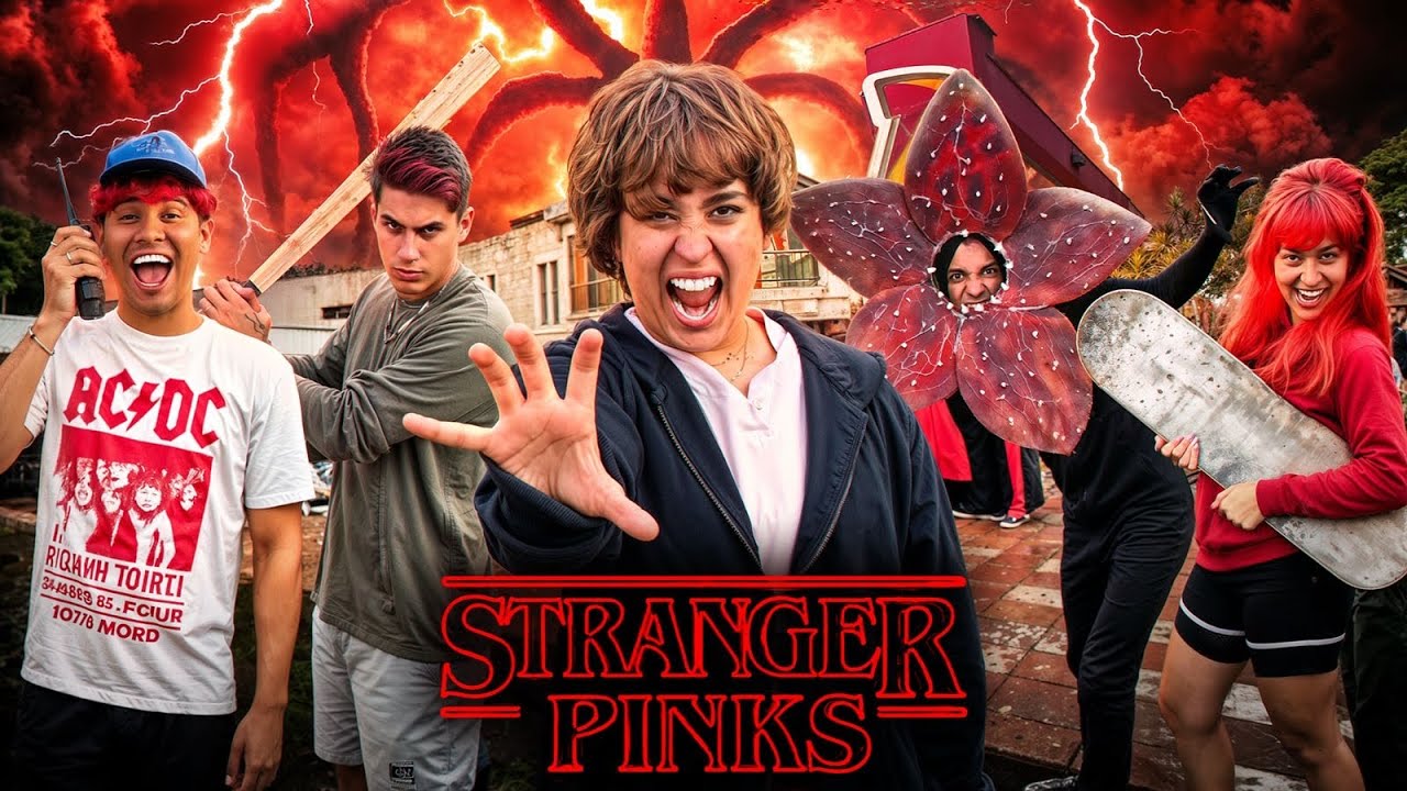 UM DIA SENDO A TURMA DO STRANGER THINGS *Versão engraçada !