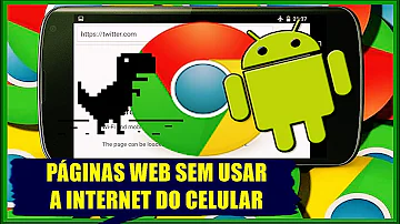 Como navegar em modo offline?