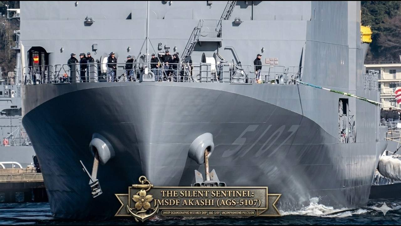 護衛艦ちょうかい　JFTX-01 STELLAR TENGU チャレンジ The Silent Sentinel: JMSDF Akashi (AGS-5107) Maiden Departure from