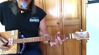 Baby Please Dont Go Muddy Waters Easy Beginner Lesson On Your 3 String Cigar Box Guitar