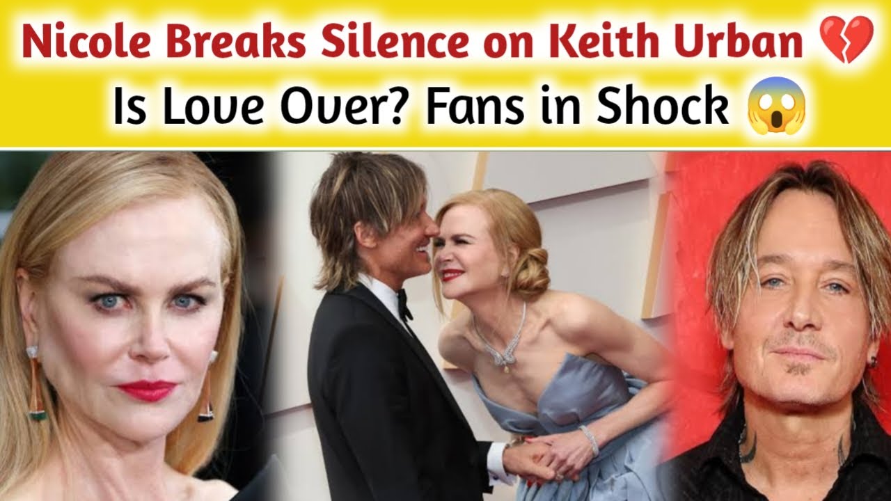Николь Кидман высказывается о слухах о разводе с Китом Урбаном | Голливудский шок о слухах о разводе