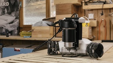 Goliath CNC - An Autonomous Robotic Machine Tool for Makers