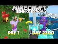 I Survived 2000+ Days In Survival Minecraft On Bedrock Edition, And This Is What Happened