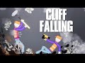 People Fight each other while Cliff Falling