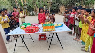 😂 Who can won best Food ??  All the Girls are Happy to Play this game