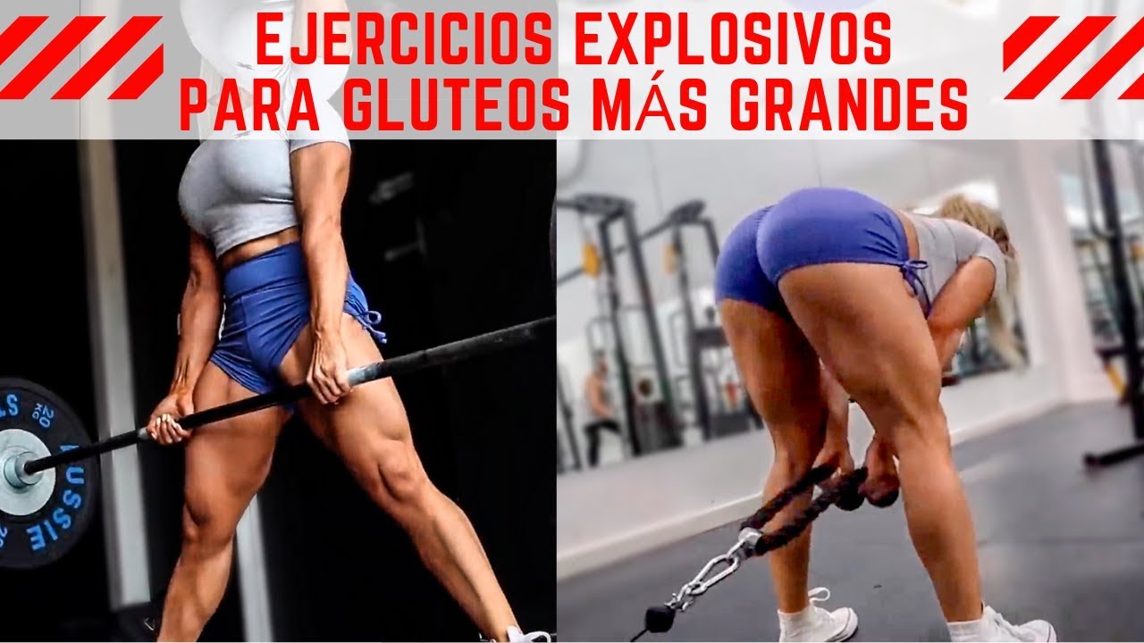 EJERCICIOS EXPLOSIVOS PARA GLÚTEO | AUMENTAR GLUTEOS