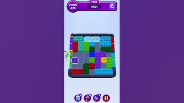 Color Block Jam Level 453 Solution Walkthrough #colorblockjam #gaming #colorblockjamgame #games