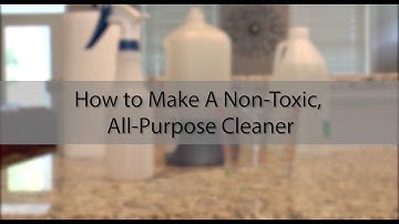 How to Make a Non-Toxic, All-Purpose Cleaner