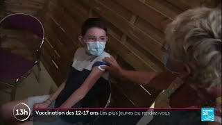 Covid-19 en France : la vaccination ouverte aux 12-17 ans ce mardi