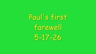 Paul's first farewell 5-17-26 Profile