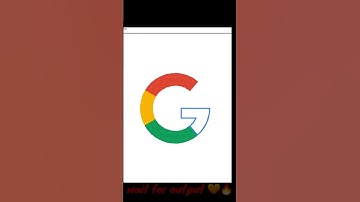 Google🎨🧡🧡🔥 Logo Using Python💯 #shorts #python #google #youtubeshorts #viralshorts