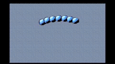 Atari 800 XL 7 software sprites at 25 fps (with preshifted data)