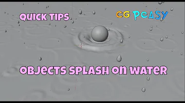 Blender How To Splash Objects On Water
