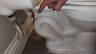 Toilet Making Noise? Replace RUSTED Bolts.