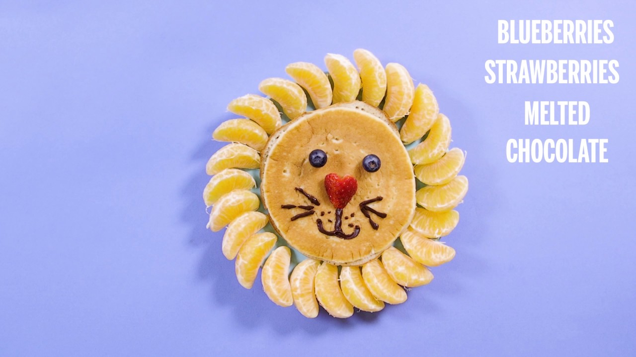 Lion Pancakes Recipe GoodtoKnow YouTube