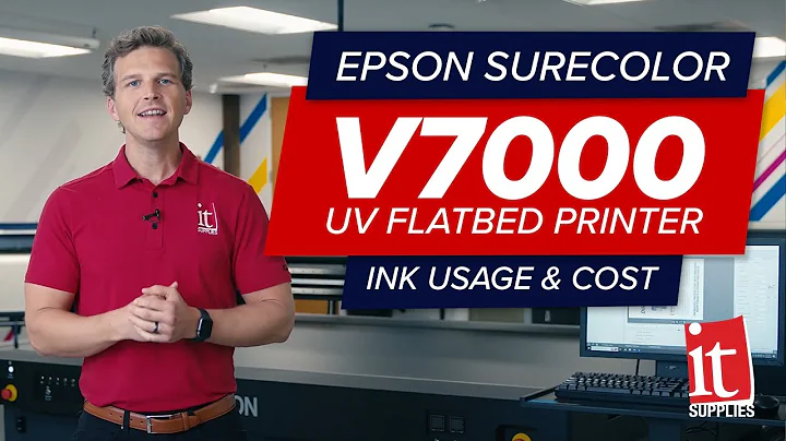 EPSON SureColor V7000 UV Flatbed Printer Ink Usage & Print Costs
