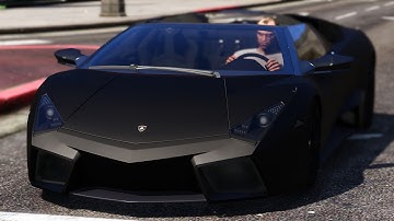 GTA V Lamborghini Reventón Roadster Mod