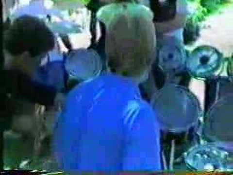 Drum solo contest Santa Rosa High School 1986 part 1