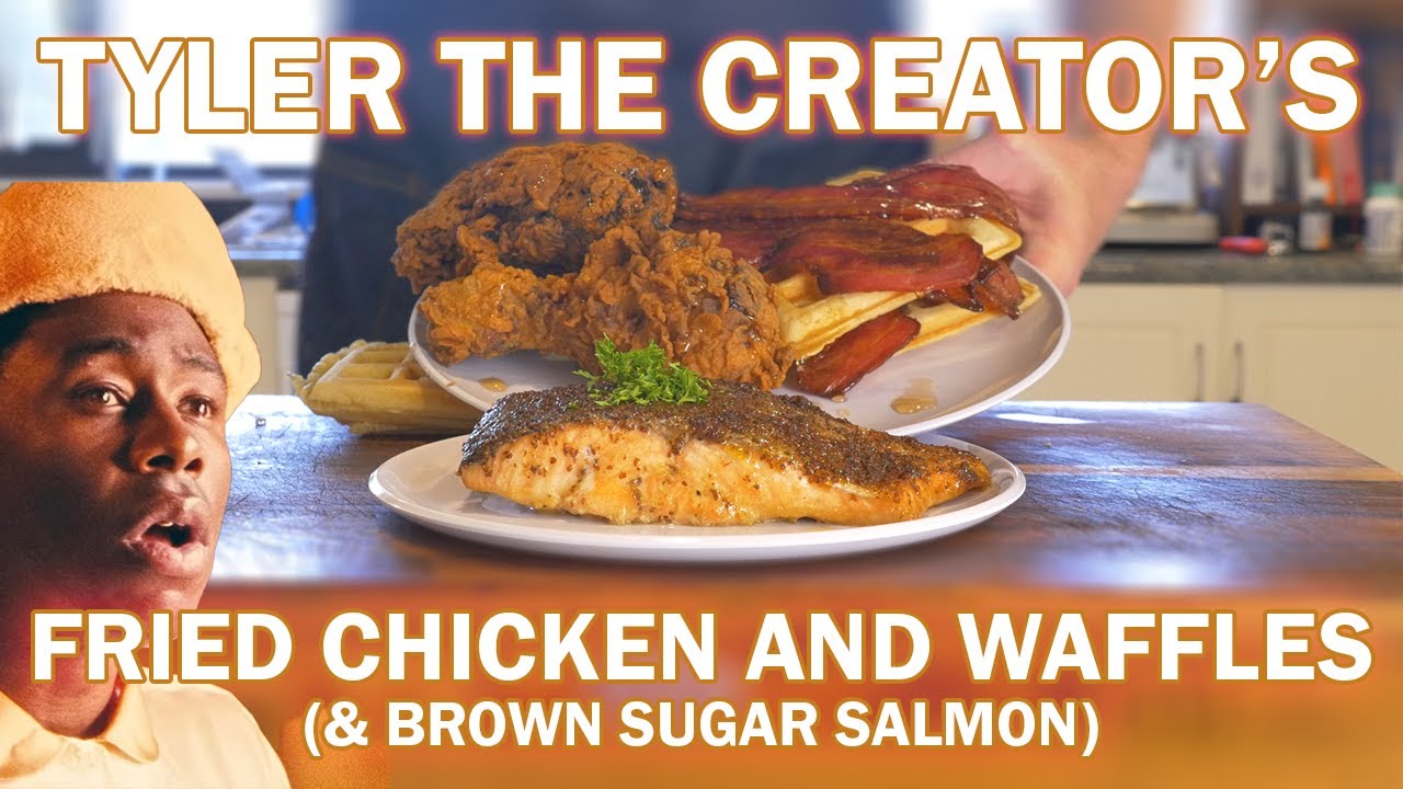 Tyler The Creator Chicken and Waffles The Between Bread Show YouTube
