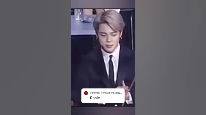 rosé and jimin cute moments 💜 💖 #rose #jimin (no hate)