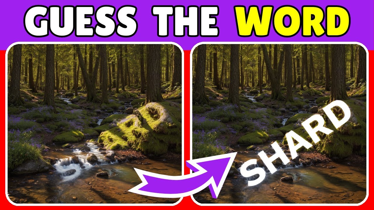 Test Your Eyes! Find the Secret Word in These Images ❓🔎