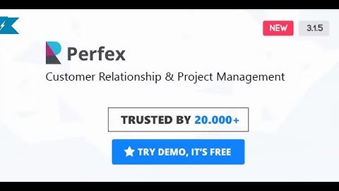 How to Install Perfex CRM -  Powerful Open Source CRM | Customer Relationship & Project Management