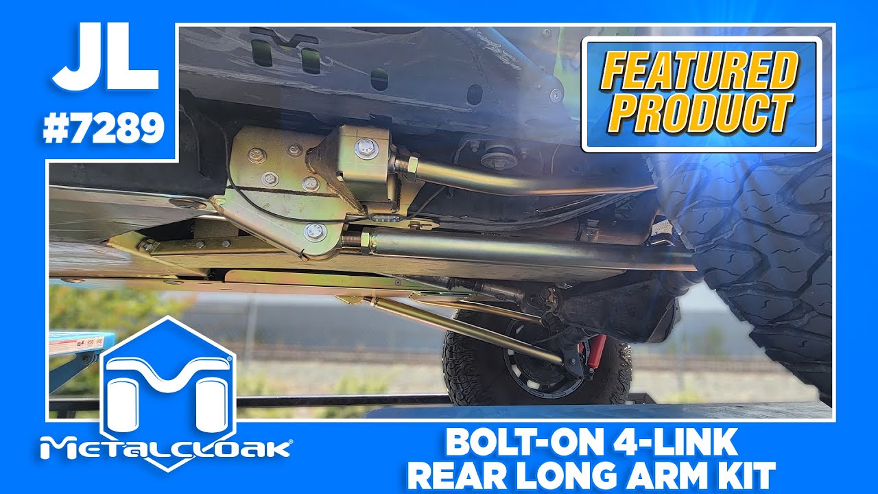 Feature Product: Rear Bolt-on Long Arm System for the 4-Door JL