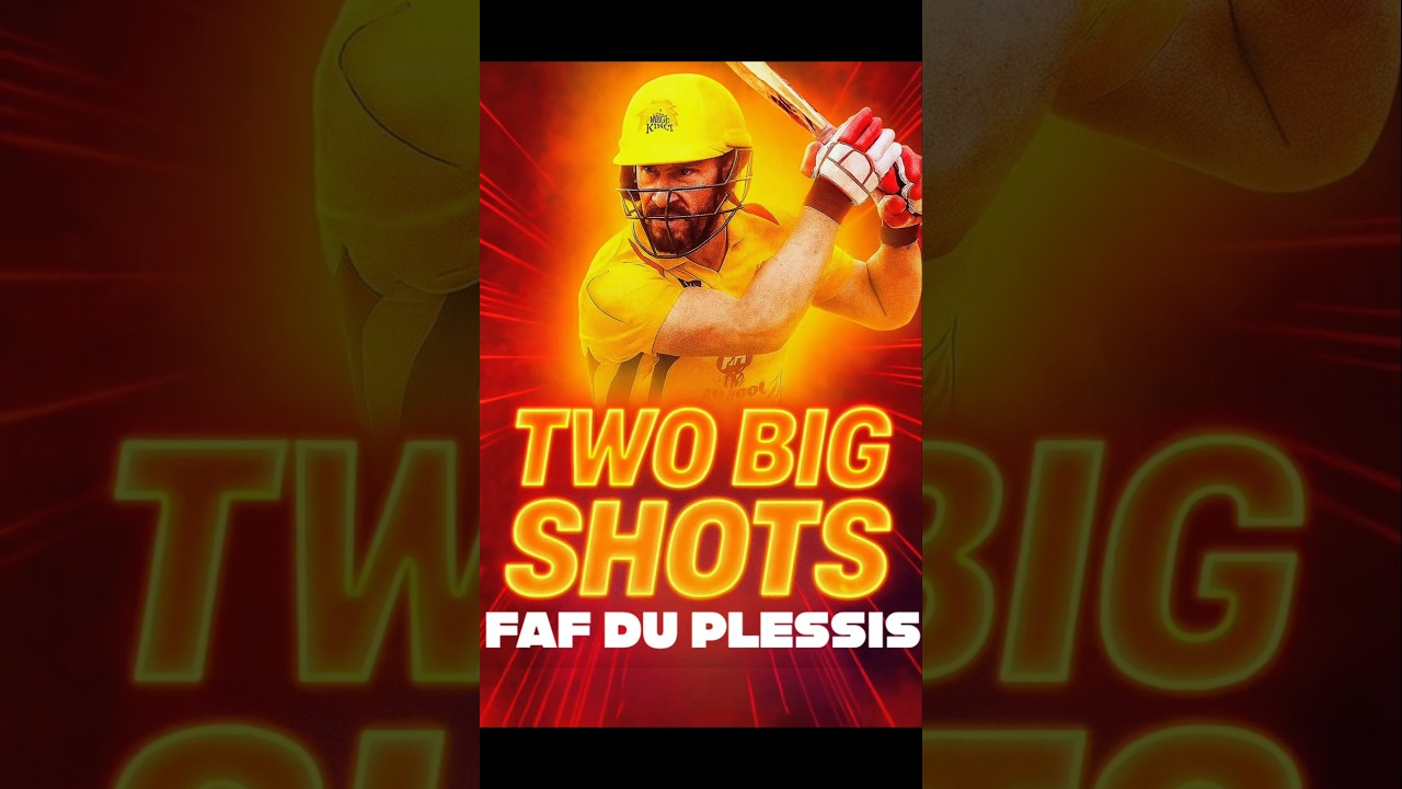 Faf du Plessis Smashes a Massive Sixes | 