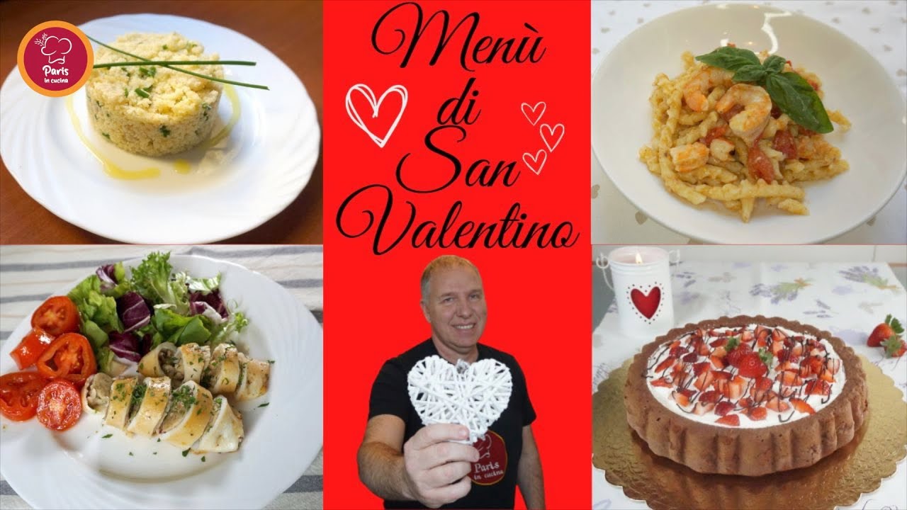 Menù di San Valentino 