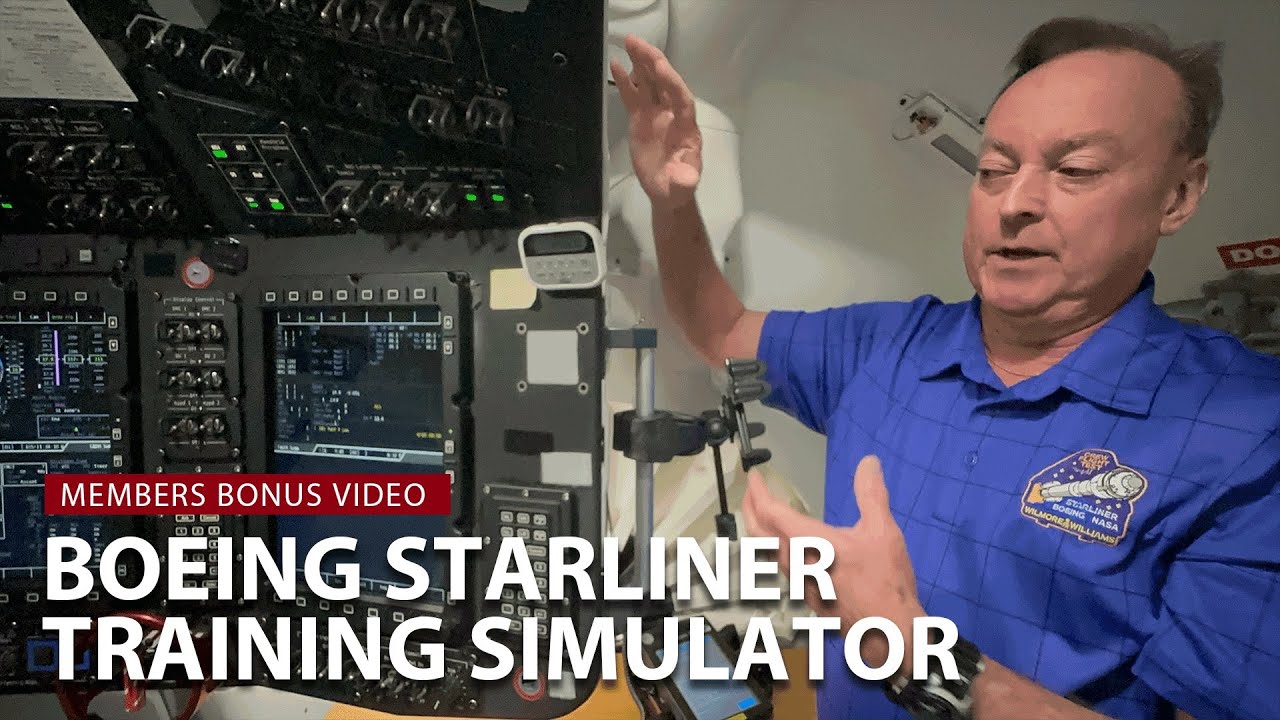 Experience Boeing's Starliner launch simulator - YouTube