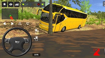 Bus simulator indonesia l Euro trock bus simulator l #bus #simulator #gaming 