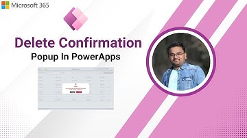 Create a Reusable Delete Confirmation Popup in PowerApps