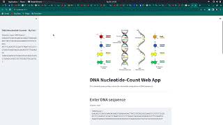 Dna nucleotide Counter. Python Program