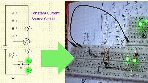 Constant Current Source/Limiter Circuit⚡ .#electronics #analogelectronics #electricalengineering 