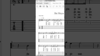 Grup Yorum Bir Mayıs Marşı Nota Tab