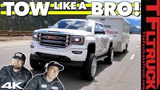 Lifted & Tuned GMC Sierra vs the Ike Gauntlet: World's Toughest Towing Test