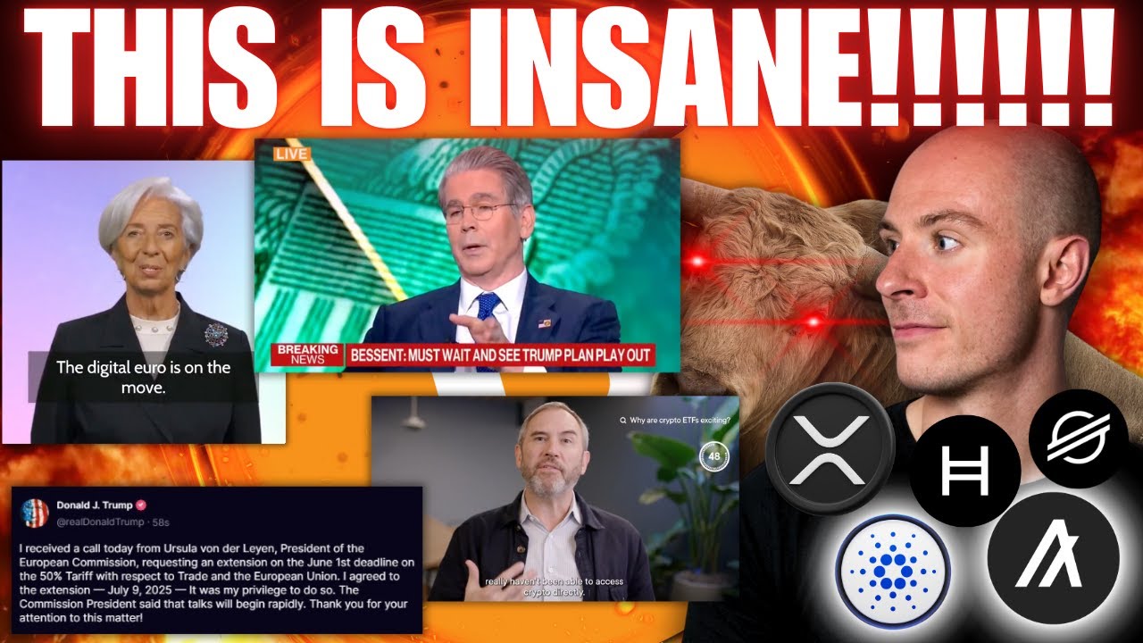 US GOVERNMENT ADMITS CRYPTO ADOPTION! Euro CBDC Is Here!! Crypto ETFs Are  Coming!! Trump EU U-turn?!