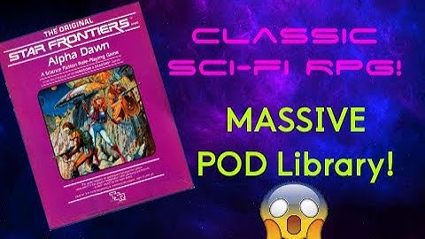 RPG Retro Review: Star Frontiers Alpha Dawn